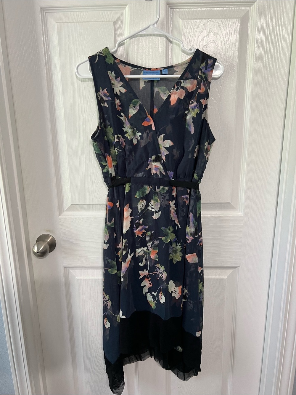Simply Vera Wang Size Petite Large Floral Dress